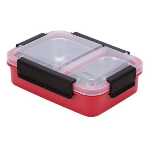 Avanti 2 Compartment Steel Lunchbox Watermelon