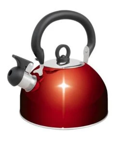 Campfire 4 Litre Whistling Kettle Red