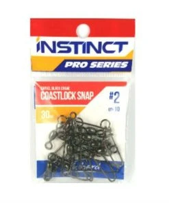 Instinct Pro Black Crane Coastlock Swivels