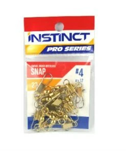 Instinct Pro Brass Interlock Snap Swivel