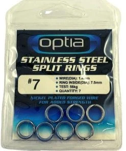 Optia Stainless Steel Split Ring