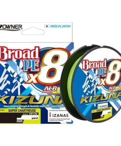 Owner Kizuna Broad PE X8 Braid 300yd