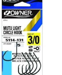 Owner 5114 Mutu Light Circle Hooks