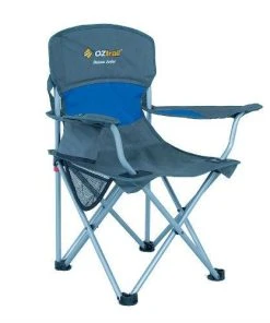 Oztrail Deluxe Junior Chair Blue