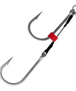 Black Magic Open Gape Twin Hook Shackle Rig