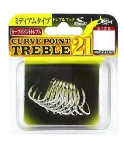 Shout® Shout Curve Point 21 Trebles