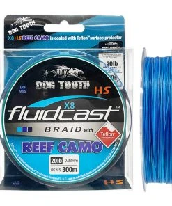 Dog Tooth Fluidcast X8 Reef Camo Braid