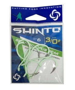 Shinto Octopus Beak 6041 Lumo Hooks Qty 6