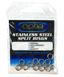 Optia Stainless Steel Split Rings