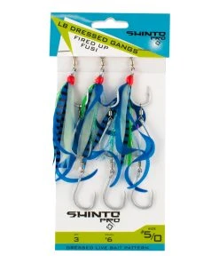 Shinto Pro Dressed Ganged Hooks Fired Up Fusi