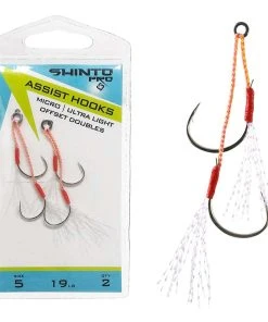 Shinto Pro Micro Ultra Light Offset Doubles Assist Hooks