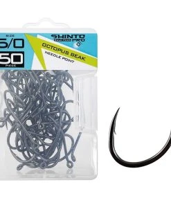 Shinto Pro Octopus Beak Black Nickel Hook Bulk Packs