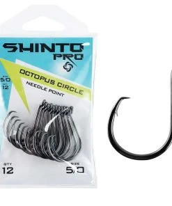 Shinto Pro Octopus Circle Black Nickel Hook