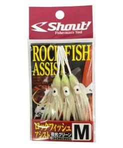 Shout® Shout Rock Fish Glow Assist Hooks