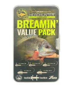 Tackle Tactics TT Lures HeadHunter Breamin' Value Pack