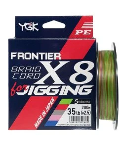 YGK Frontier X8 Jigging Braid 200m