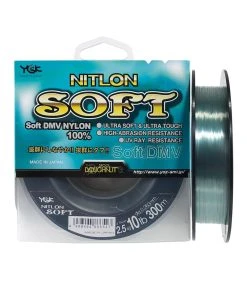 YGK Nitlon Soft DMV Monofilament Line 300m